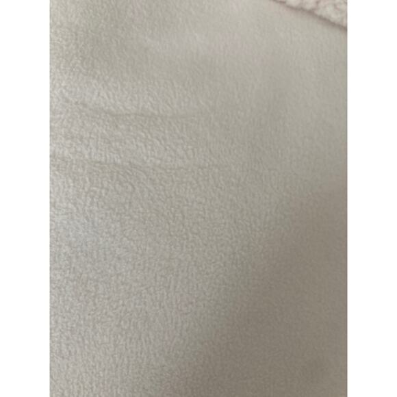 Columbia women's cream Sherpa fleece 3/4 length snap front coat, size XL - Picture 9 of 10